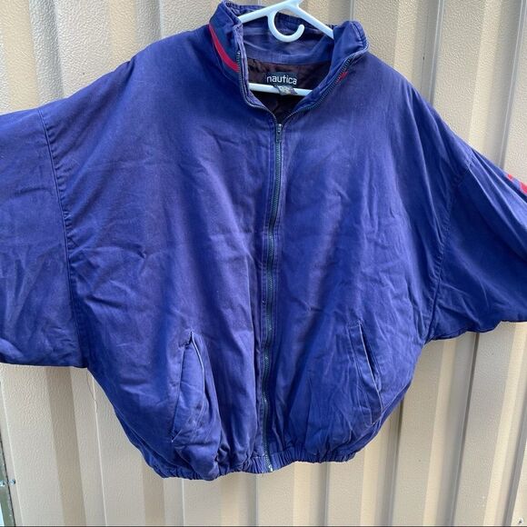 Vintage Nautica Spell-out Sleeve Oversized jacket - Picture 5 of 5